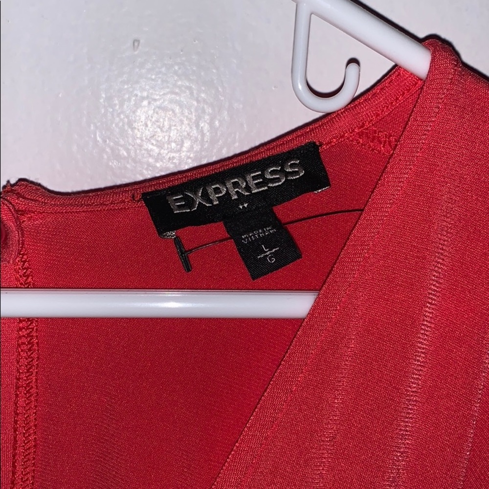 Express Red Romper - Picture 3 of 3
